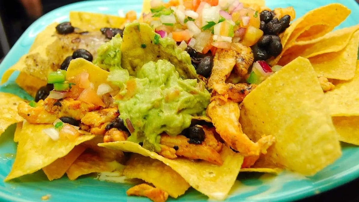 Healthy Nachos.